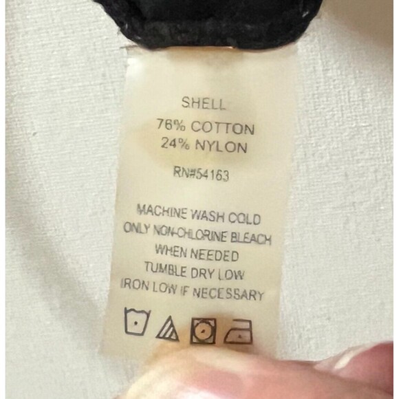 CALVIN KLEIN - Black 3/4 Sleeve Open Shrug Cropped Cardigan Sweater size X-Large - Picture 5 of 5